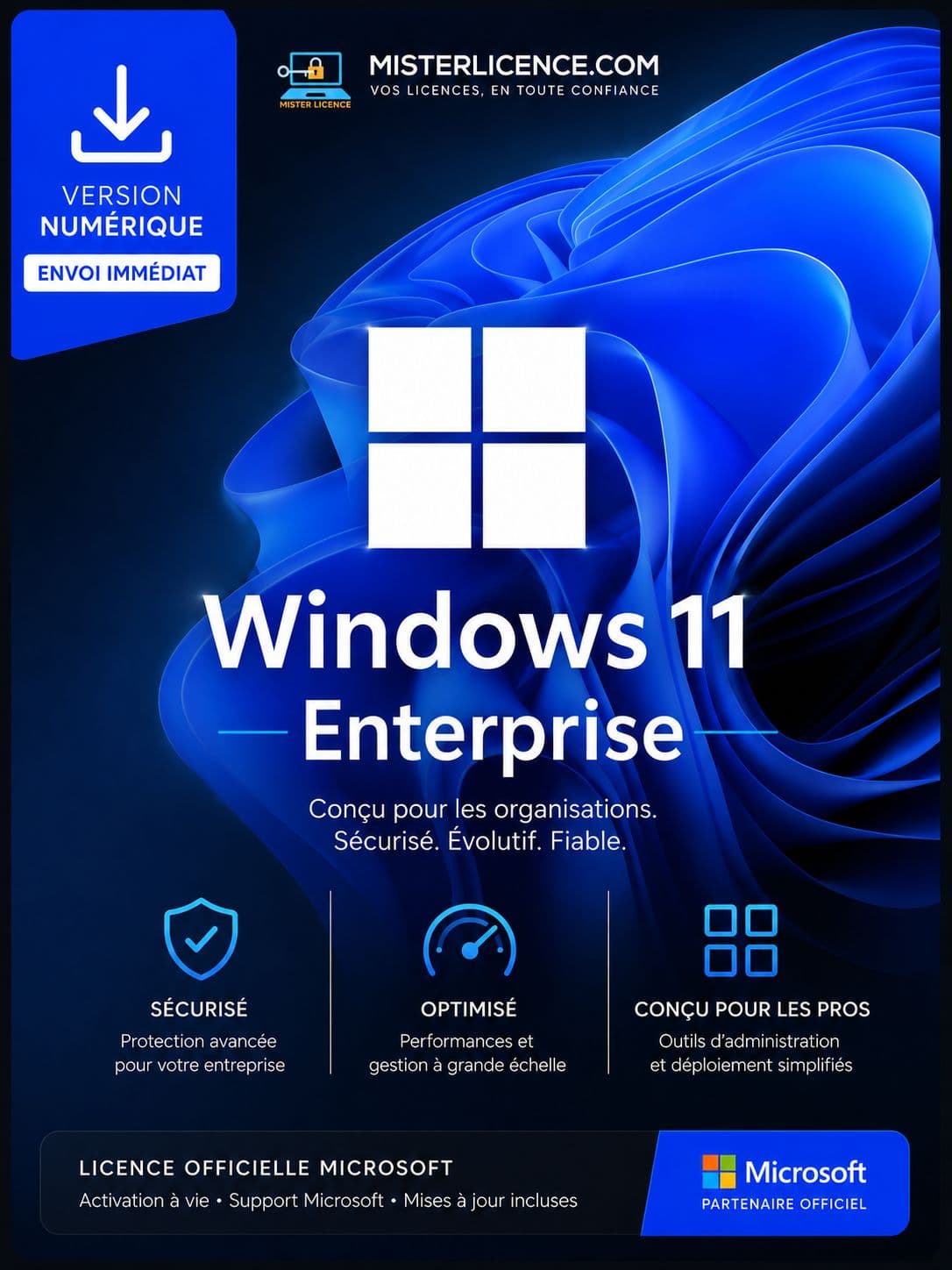 Windows 11 Enterprise - Numérique