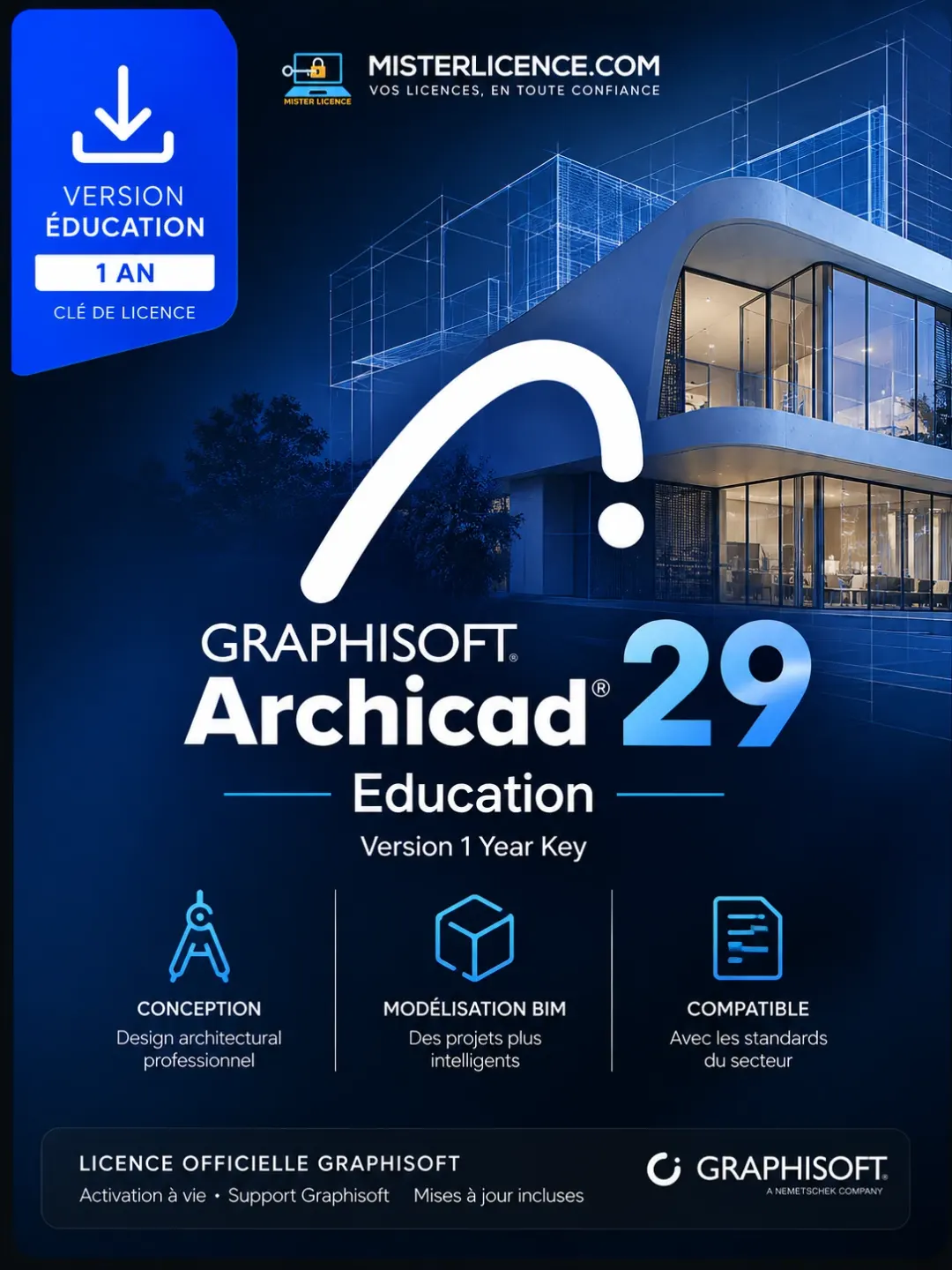 Archicad Education 29 - 1 an