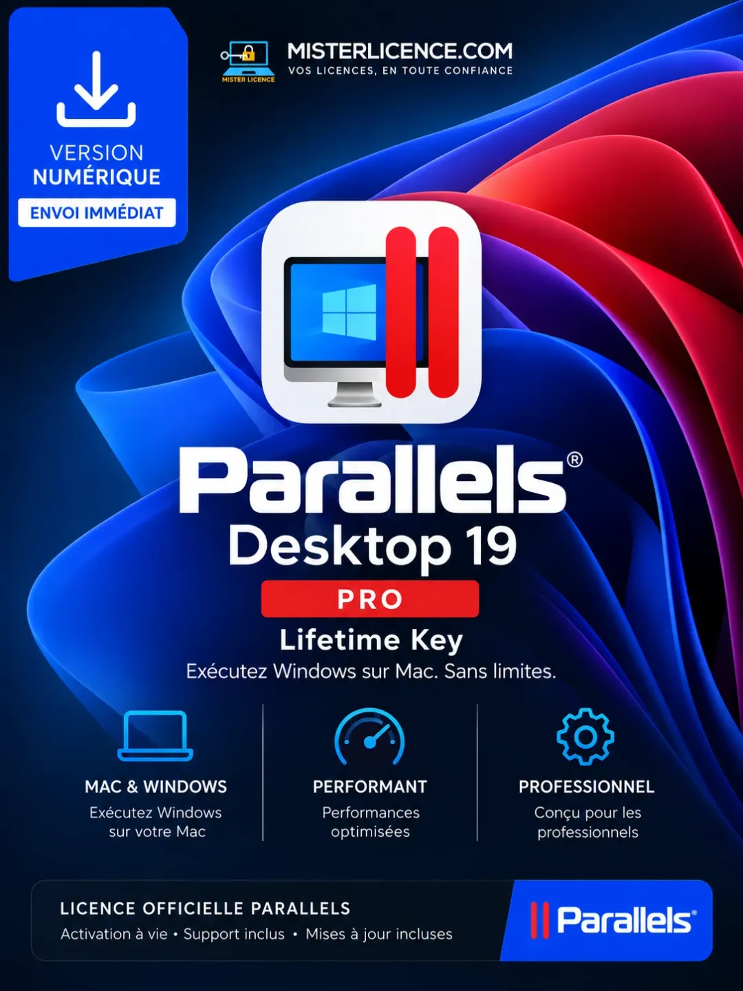 Parallels Desktop 19 Pro - à vie - Image principale du produit