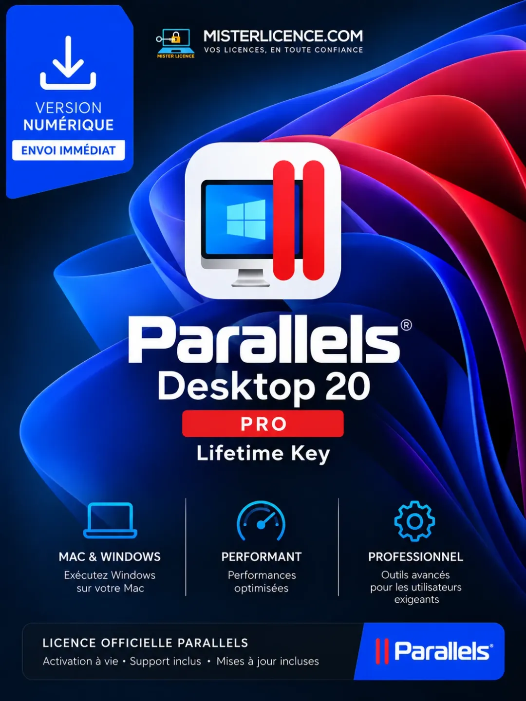 Parallels Desktop 20 Pro - à vie - Image principale du produit