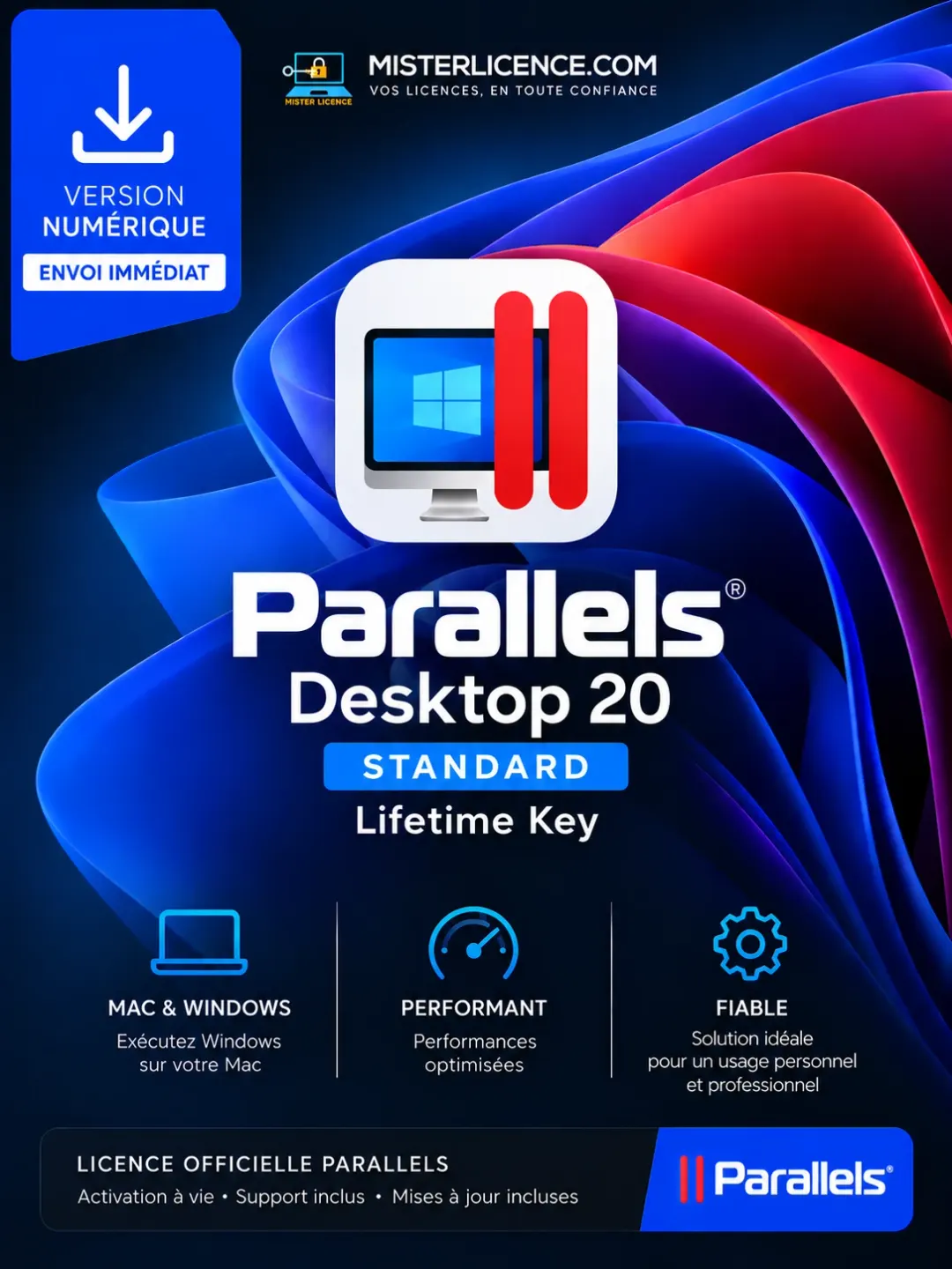 Parallels Desktop 20 Standard - à vie - Image principale du produit