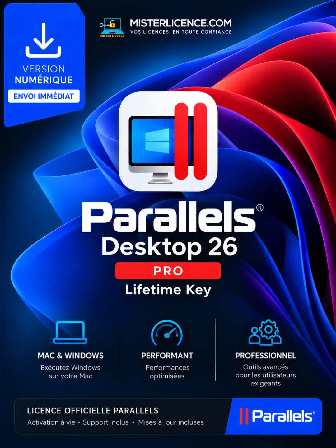 Parallels Desktop 26 Pro - à vie - Image principale du produit