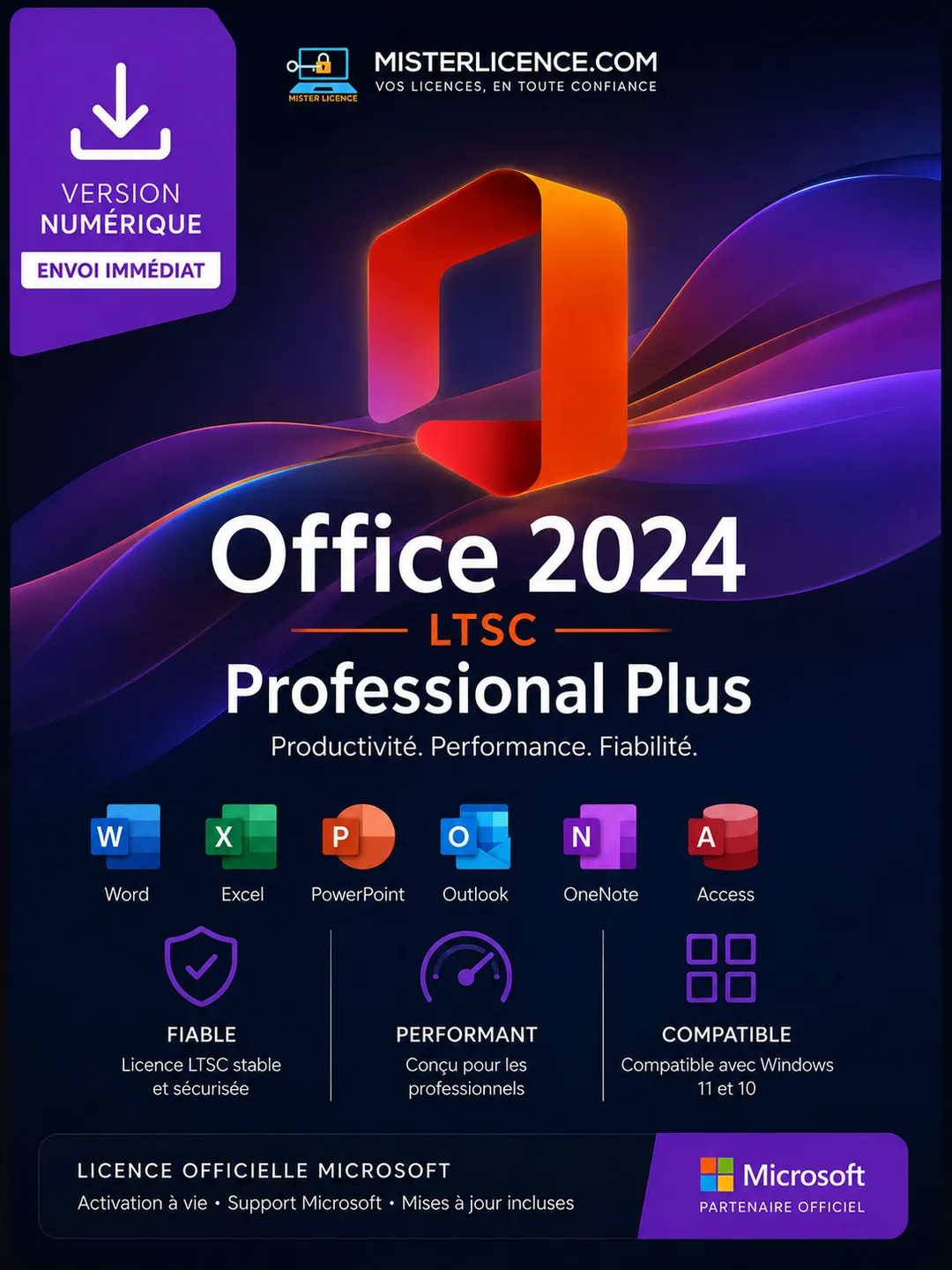 Office 2024 LTSC Pro Plus - Activation par téléphone