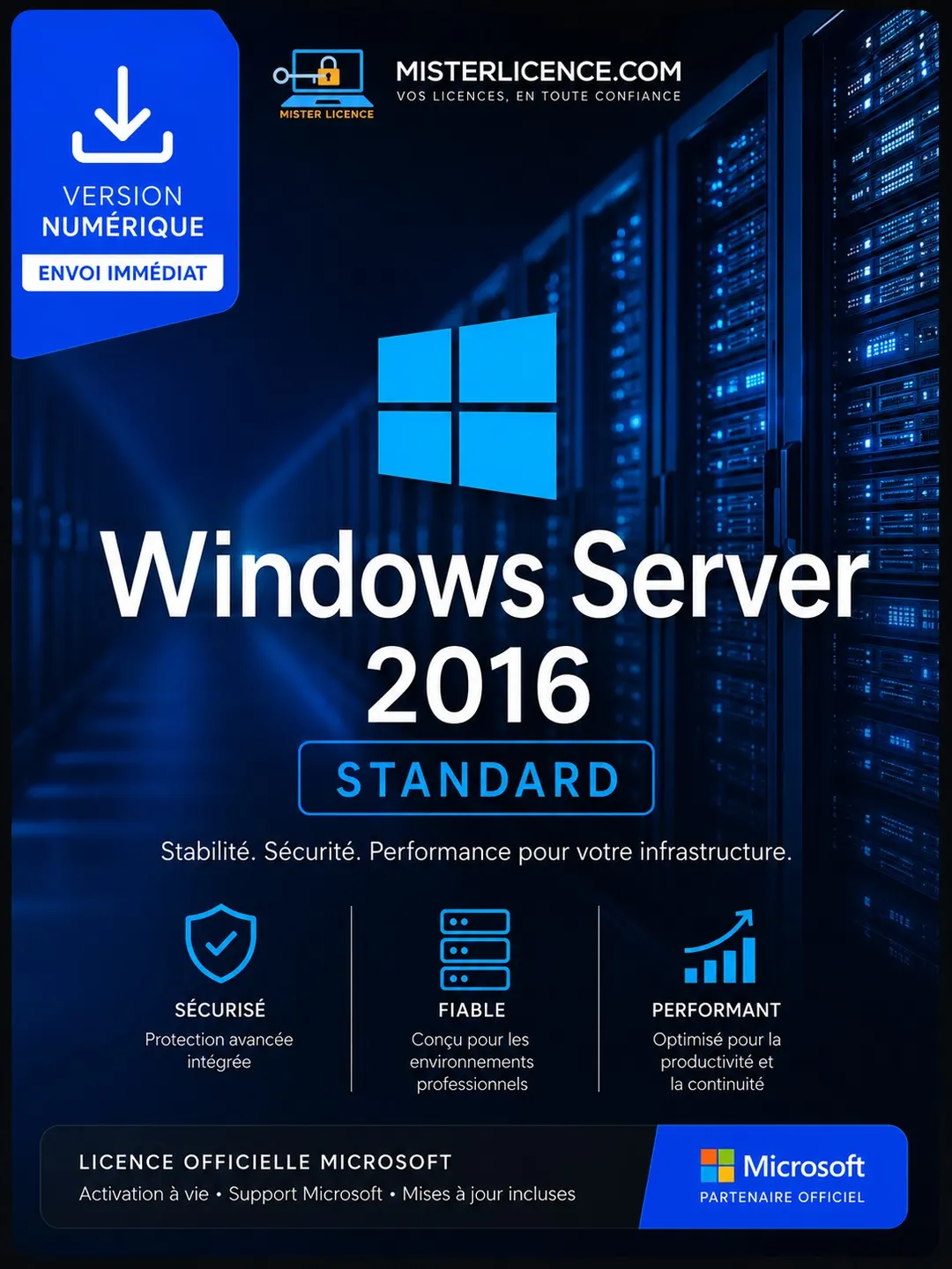Windows Server 2016 Standard - Image principale du produit