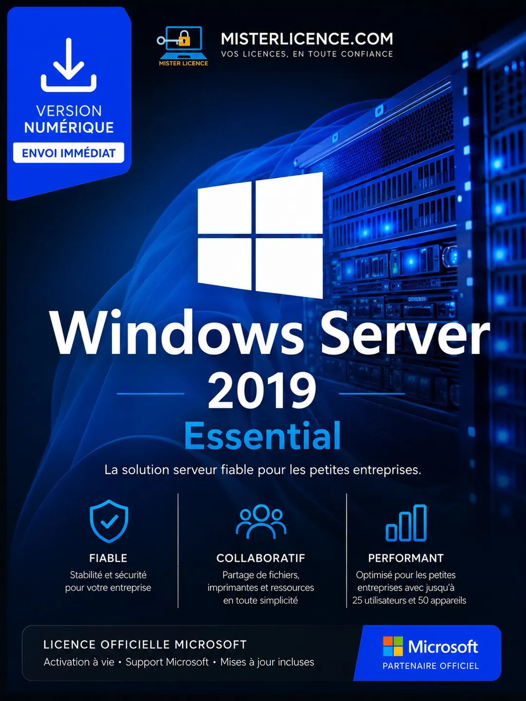 Windows Server 2019 Essential - Image principale du produit