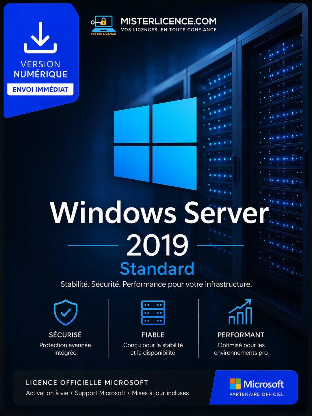Windows Server 2019 Standard - Image principale du produit