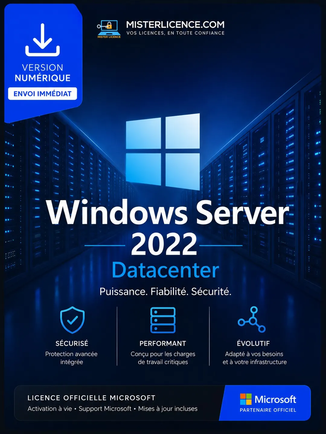 Windows Server 2022 Datacenter - Image principale du produit